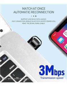 KAKUSIGA USB αντάπτορας Bluetooth 5.0 KSC-908, μαύρος