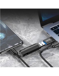 KAKUSIGA αντάπτορας USB-C σε USB KSC-1406, 5Gbps, 4A, μαύρος