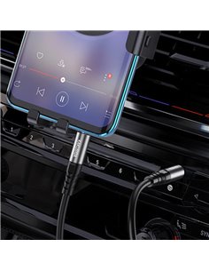 KAKUSIGA καλώδιο ήχου 3.5mm KSC-892, AUX, 1m, μαύρο