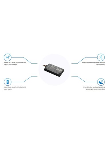 TELTONIKA GPS tracker αυτοκινήτου FMC920, 4G/GSM/GPRS/GNSS, Bluetooth