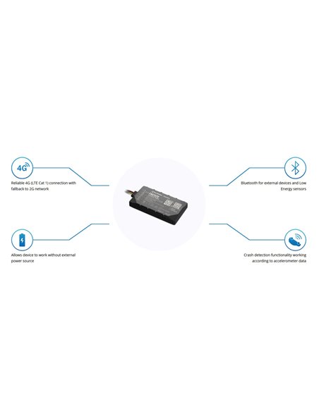 TELTONIKA GPS tracker αυτοκινήτου FMC920, 4G/GSM/GPRS/GNSS, Bluetooth