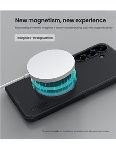 NILLKIN θήκη Super Frosted Shield Pro Magnetic για Samsung Galaxy S25, μαύρη