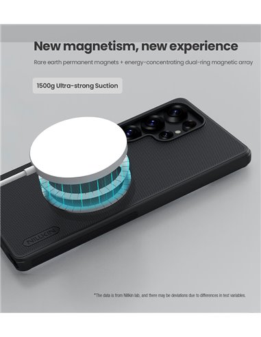 NILLKIN θήκη Super Frosted Shield Pro Magnetic για Samsung Galaxy S25 Ultra, μαύρη