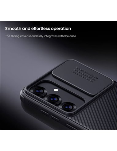 NILLKIN θήκη CamShield Pro για Samsung Galaxy S25, μαύρη