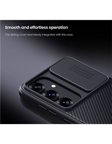 NILLKIN θήκη CamShield Pro για Samsung Galaxy S25 Plus, μαύρη