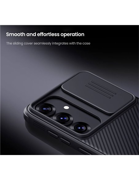 NILLKIN θήκη CamShield Pro για Samsung Galaxy S25 Plus, μαύρη