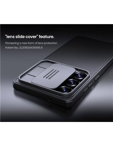 NILLKIN θήκη CamShield Pro για Samsung Galaxy S25 Ultra, μαύρη