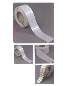 Αυτοκόλλητα στρόγγυλα Ø20χιλ permanent/removable(5000τεμ/ρολ)