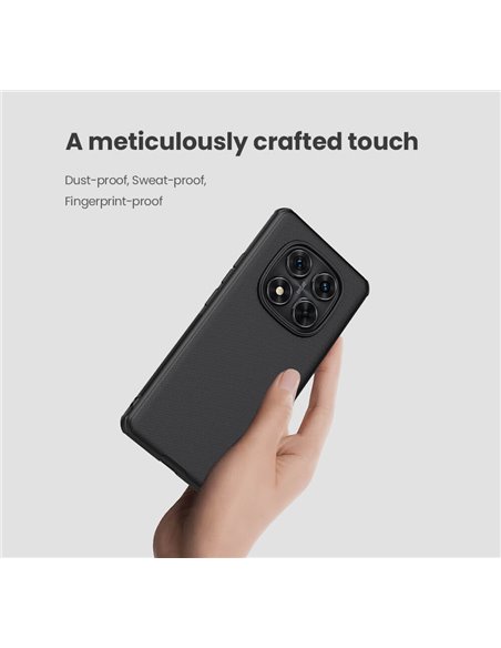 NILLKIN θήκη Super Frosted Shield Pro για Xiaomi Redmi Note 14 Pro, μαύρη