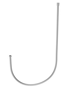 BRUNO σπιράλ ντους BRN-0243, ανοξείδωτο ατσάλι, 1.5m, ασημί