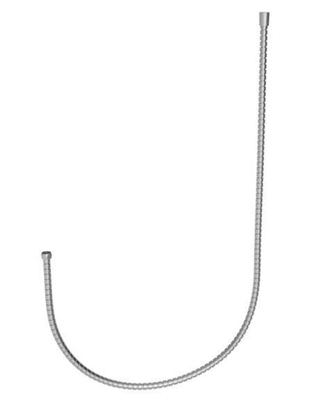 BRUNO σπιράλ ντους BRN-0243, ανοξείδωτο ατσάλι, 1.5m, ασημί