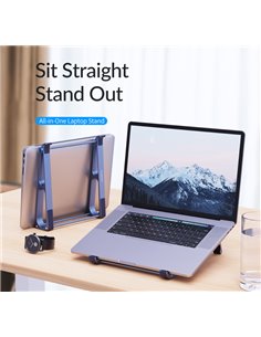 ORICO βάση για laptop MA15, 11-17.4", μεταλλική, γκρι