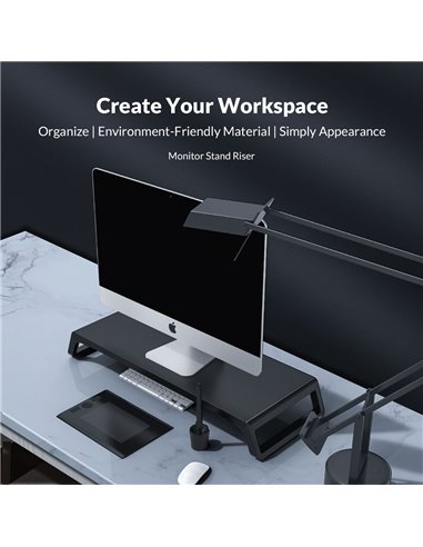 ORICO επιτραπέζια βάση οθόνης/laptop HSQ-M1, μαύρη