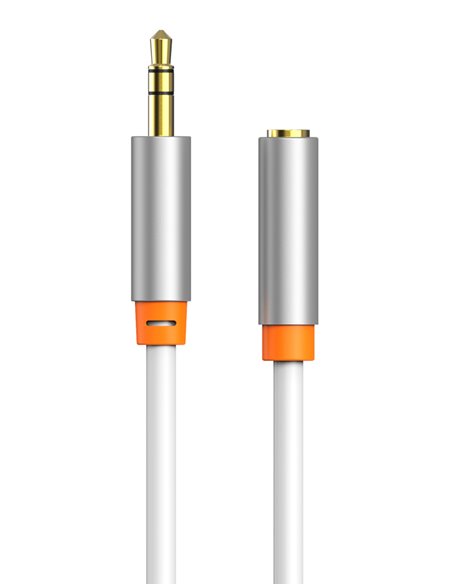 CABLETIME καλώδιο προέκτασης ήχου 3.5mm CT-AV311-P12G, gold plated, 3m, λευκό