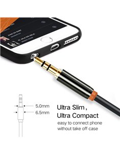 CABLETIME καλώδιο προέκτασης ήχου 3.5mm CT-AV311-P11FG, gold plated, 1.5m, μαύρο