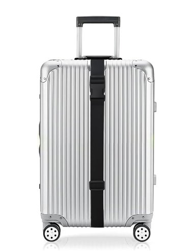 HOME USE ιμάντας βαλίτσας HUH-0242, ρυθμιζόμενος, 2m, μαύρος