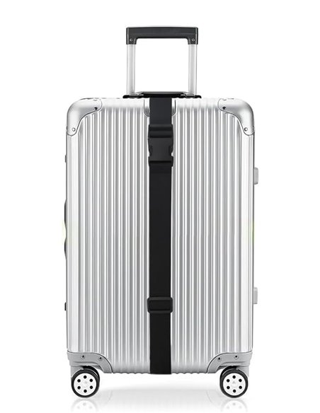 HOME USE ιμάντας βαλίτσας HUH-0242, ρυθμιζόμενος, 2m, μαύρος