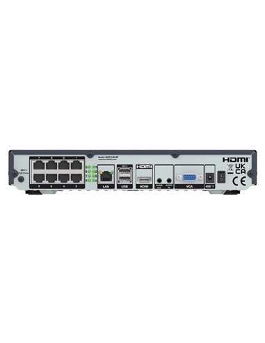 STRONG NVR καταγραφικό NVR1120-8P, 8MP/4K, H.265+, 8 PoE κανάλια