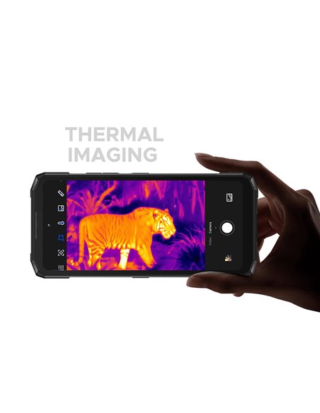 DOOGEE smartphone Fire 6, 6.56", 6/256GB, 10400mAh, IP68/IP69K, μαύρο