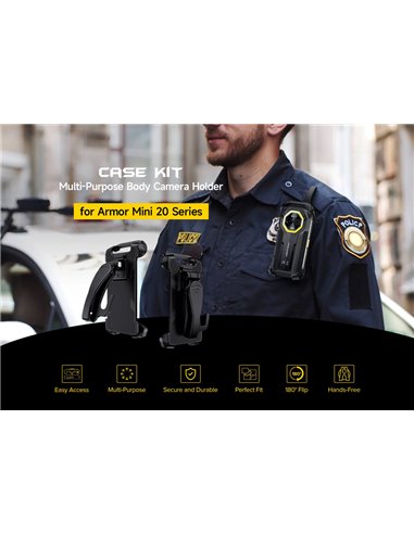 ULEFONE θήκη προστασίας UAS30 για Armor Mini 20 series, μαύρη