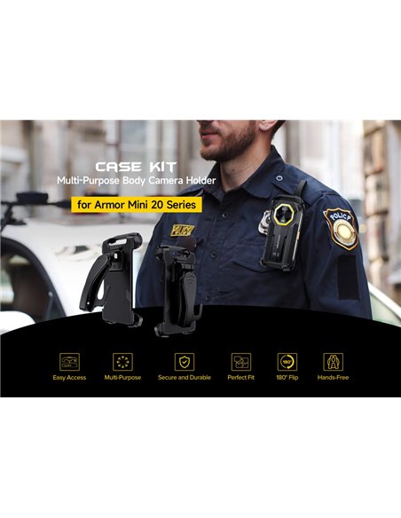 ULEFONE θήκη προστασίας UAS30 για Armor Mini 20 series, μαύρη