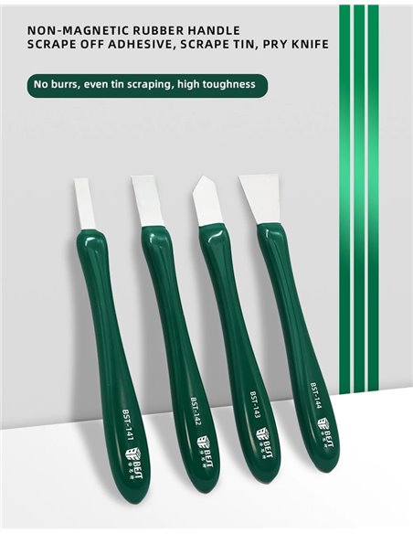 BEST σετ εργαλείων αφαίρεσης κόλλας για επισκευές κινητών BST-141-144, 4τμχ