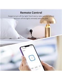 SONOFF smart αντάπτορας ρεύματος S60TPF, μονός, 4000W, WiFi, λευκός