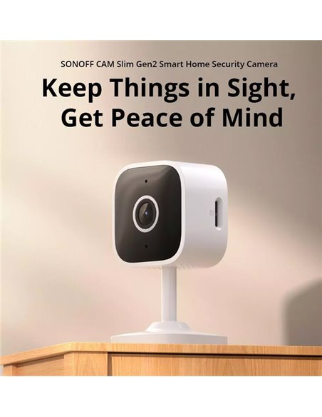 SONOFF smart κάμερα CAM-S2, 2MP, WiFi, SD