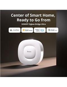 SONOFF smart hub ZBBRIDGE-U, ZigBee, WiFi, λευκό