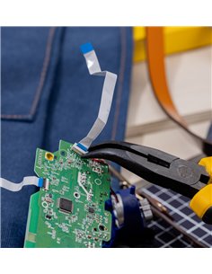 DELI μυτοτσίμπιδο κυρτό DL2306 με αντιολισθητικές λαβές, 160mm