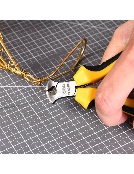 DELI τανάλια DL103203 με αντιολισθητικές λαβές, 100mm