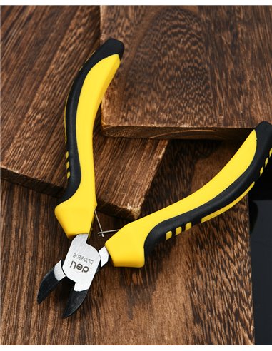 DELI πλαγιοκόφτης DL103206 με αντιολισθητικές λαβές, 115mm