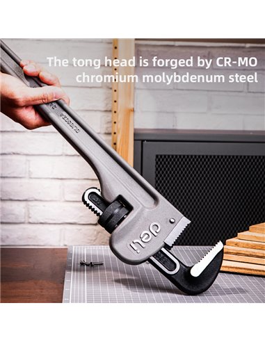 DELI κάβουρας υδραυλικού DL105024, 24"/600mm, έως 73mm