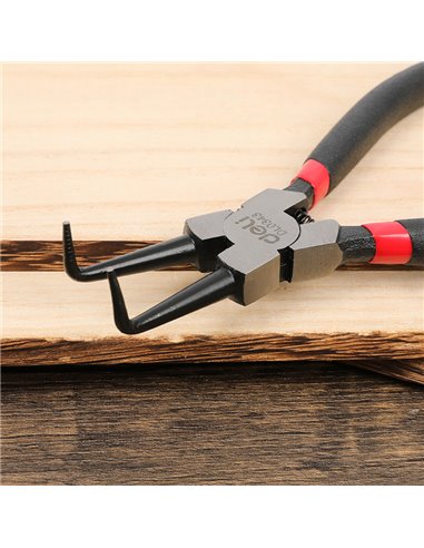 DELI ασφαλειοτσίμπιδο κυρτό DL0343, εξωτερικό, 175mm