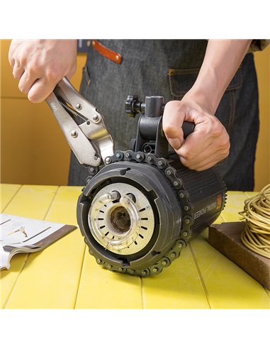 DELI αλυσοκάβουρας DL20018, 10"/250mm, 450mm αλυσίδα