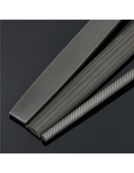 DELI σετ λίμες DL75108 με αντιολισθητική λαβή, μετάλλου, 200mm, 3τμχ