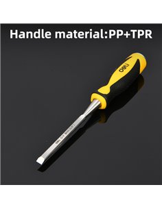 DELI σκαρπέλο ξύλου DL6209-E1 με αντιολισθητική λαβή, 9mm