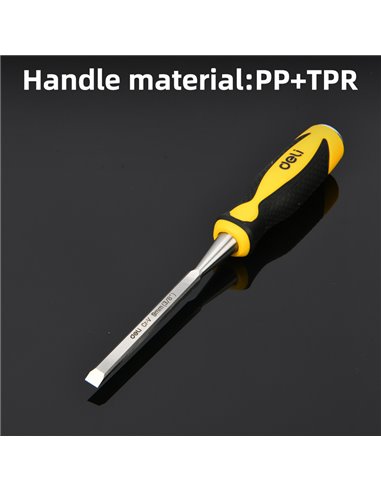 DELI σκαρπέλο ξύλου DL6209-E1 με αντιολισθητική λαβή, 9mm