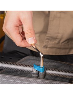 DELI σετ κλειδιά Allen DL230008 σε σχήμα L, 1.5-6mm, 8τμχ