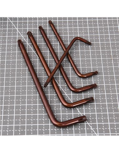 DELI σετ κλειδιά Torx DL230707G σε σχήμα L, T10-T50, 9τμχ