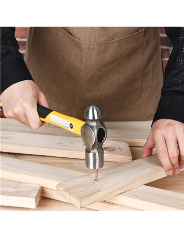 DELI σφυρί μπάλας DL443024 με αντιολισθητική Fiberglass λαβή, 680gr, 345mm