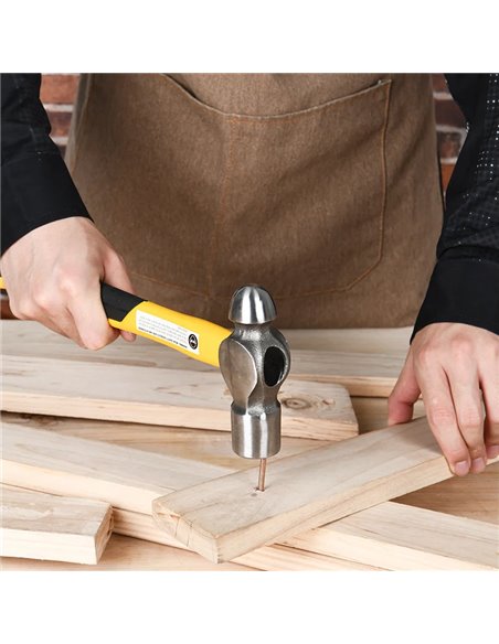 DELI σφυρί μπάλας DL443024 με αντιολισθητική Fiberglass λαβή, 680gr, 345mm