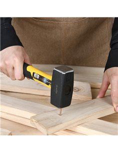 DELI βαριοπούλα DL447010 με αντιολισθητική Fiberglass λαβή, 1000gr, 275mm