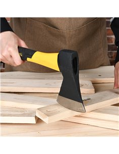 DELI τσεκούρι DL5710 με αντιολισθητική Fiberglass λαβή, 1000gr, 420mm