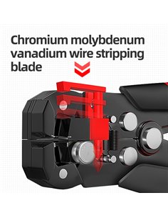 DELI αυτόματος απογυμνωτής καλωδίων DL2017, 0.2-6mm², 200mm