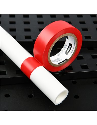 DELI μονωτική ταινία υψηλής αντοχής DL5262, 18mm x 9.15m, κόκκινη