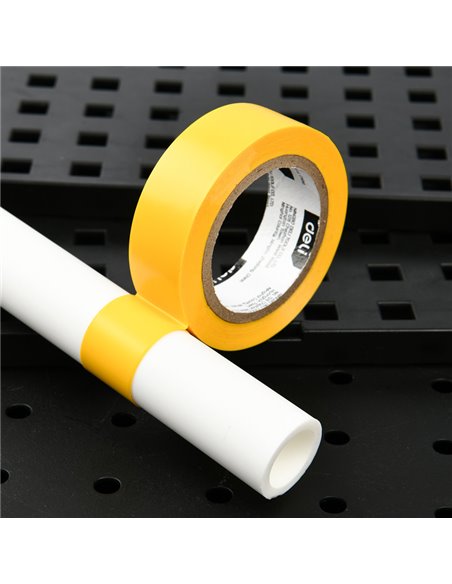 DELI μονωτική ταινία υψηλής αντοχής DL5263, 18mm x 9.15m, κίτρινη