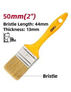 DELI πινέλο βαφής DL509135 με φυσικές τρίχες, πλαστική λαβή, 50mm