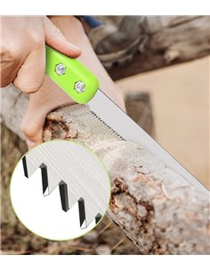 DELI πριόνι ξύλου DL580701 με αντιολισθητική λαβή, 210mm