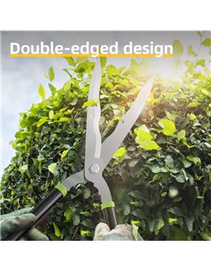 DELI ψαλίδι θάμνων DL2806 με αντιολισθητικές λαβές, 520mm